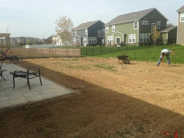 A recent landscape companies job in the  area